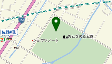 高岡おとぎの森館の地図画像