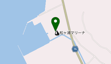 さかいで松ヶ浦海の駅(松ヶ浦マリーナ)の地図画像