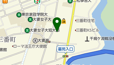 小川美術館の地図画像