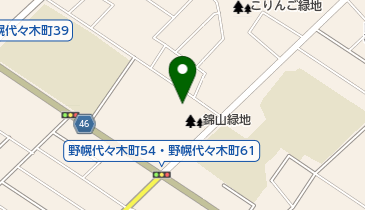 屯田資料館の地図画像