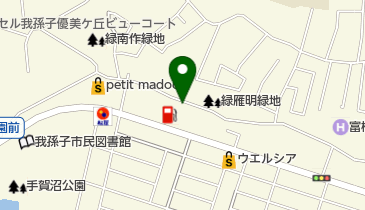 白樺文学館の地図画像