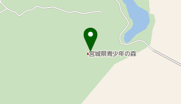 青少年の森学習館の地図画像
