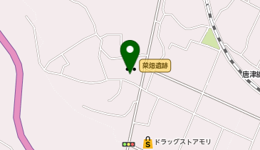 唐津市末廬館の地図画像