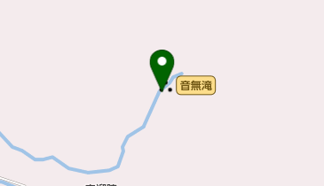 音無の滝の地図画像