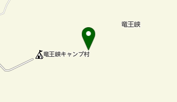 竜王峡・二の滝の地図画像