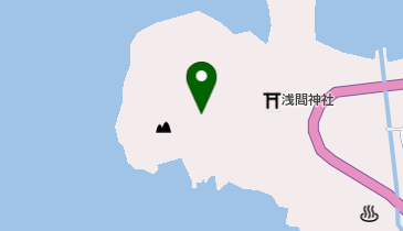 雲見浅間神社展望台の地図画像