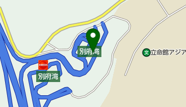 別府湾SA 展望広場の地図画像