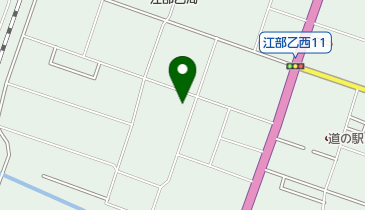 江部乙屯田公園の地図画像