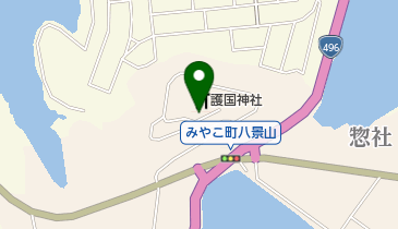 八景山自然公園の地図画像