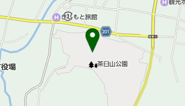 茶臼山公園の地図画像