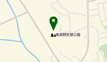 南高野史跡公園の地図画像