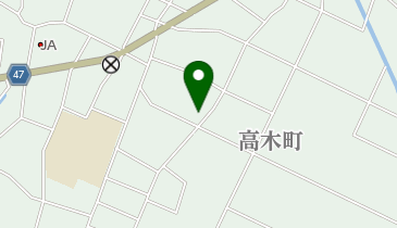 高太城跡の地図画像