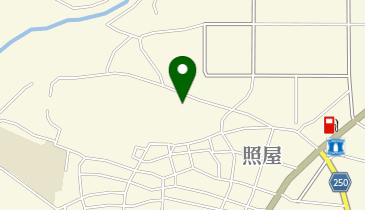 照屋城跡の地図画像