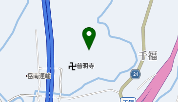 千福城跡の地図画像