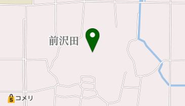 沢田城跡の地図画像