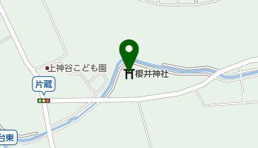 櫻井神社の地図画像