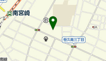 赤江古墳の地図画像