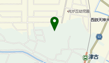 津古古墳の地図画像