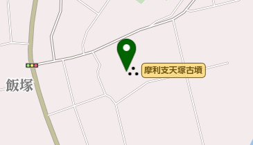 摩利支天塚古墳の地図画像