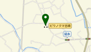 ビワノクマ古墳の地図画像