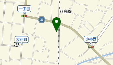 霊符殿古墳の地図画像