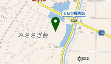 新山古墳の地図画像