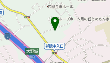 今里不動古墳の地図画像