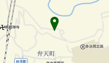 虎渓山一号古墳の地図画像