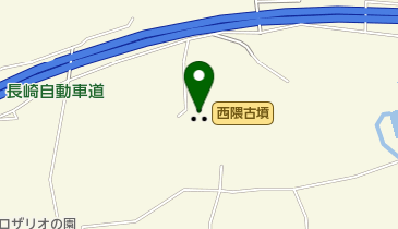 西隅古墳の地図画像