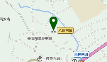 乙塚古墳の地図画像