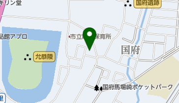 衣縫塚古墳の地図画像