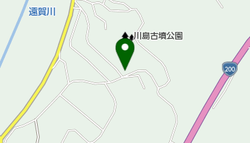 川島古墳の地図画像