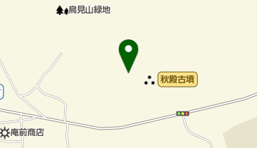 秋殿古墳の地図画像