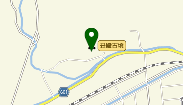 丑殿古墳の地図画像