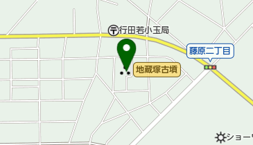 地蔵塚古墳の地図画像