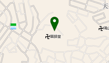 薬師山古墳の地図画像