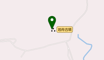 岩舟古墳の地図画像