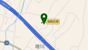 浅間古墳の地図画像