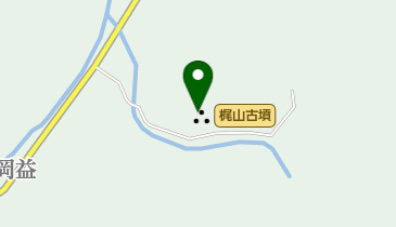 梶山古墳の地図画像