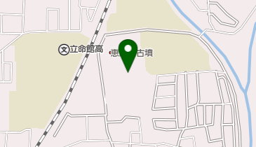 恵解山古墳の地図画像