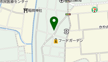 白鍬塚山古墳の地図画像