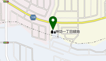 石のカラト古墳の地図画像