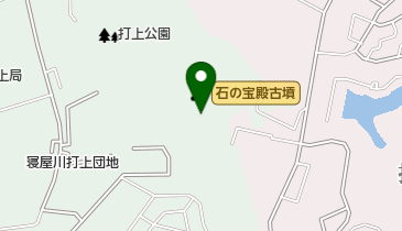 石宝殿古墳の地図画像