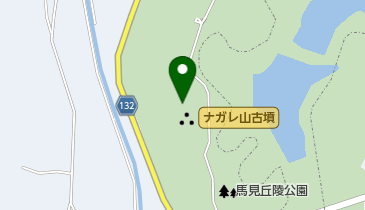 ナガレ山古墳の地図画像