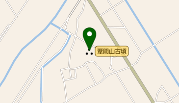 葦間山古墳の地図画像
