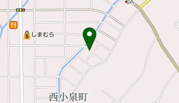 虚空蔵社古墳の地図画像