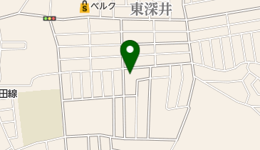 東急2号公園の地図画像