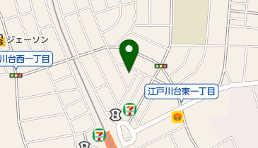 江戸川台2号公園の地図画像