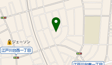 江戸川台3号公園の地図画像