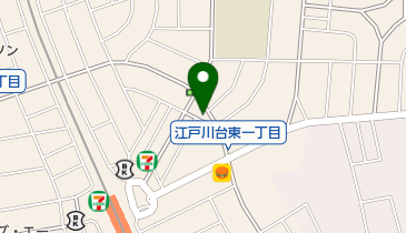 江戸川台6号公園の地図画像